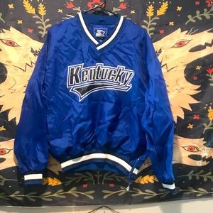 Kentucky University Vintage Starter Windbreaker
